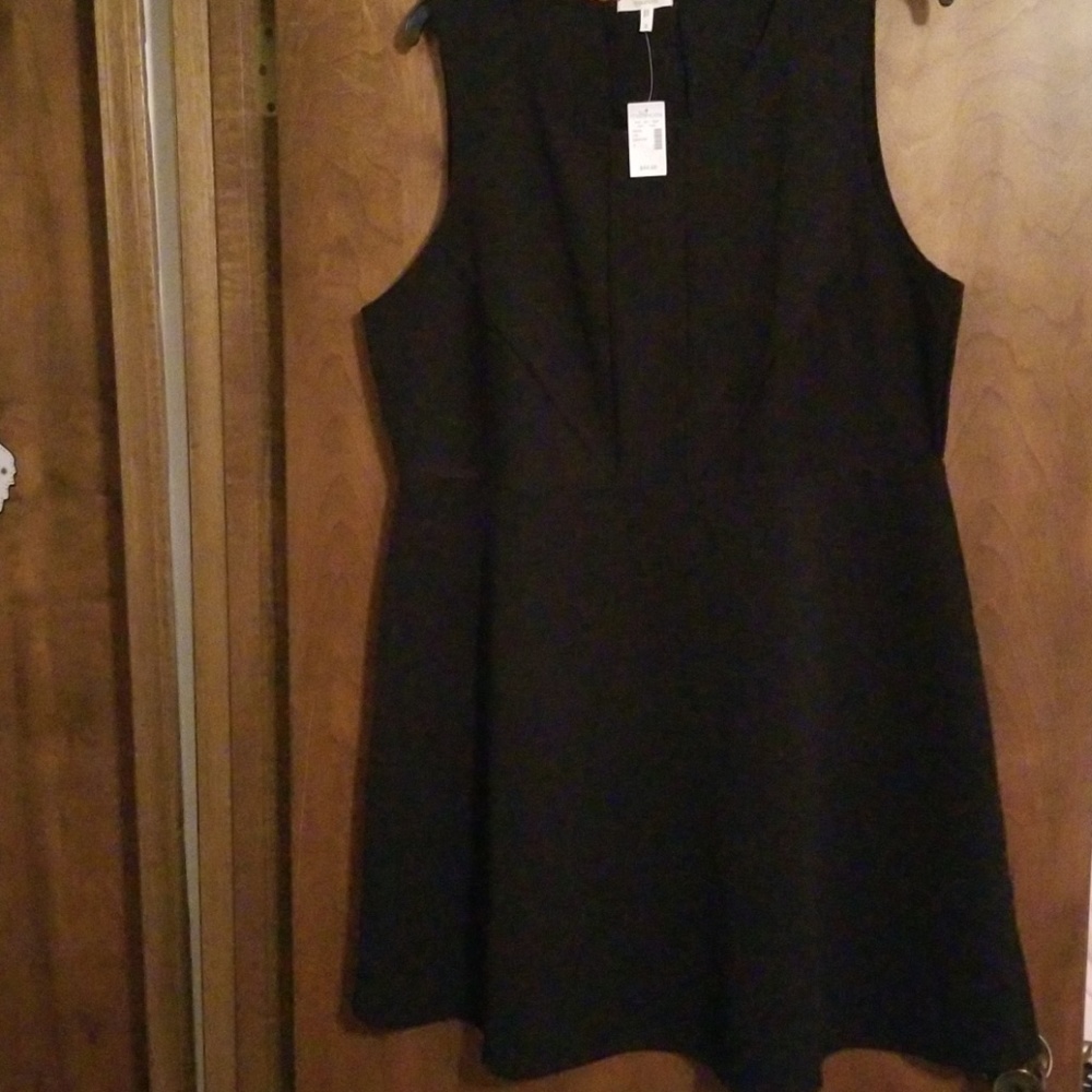 Maurices black skater dress